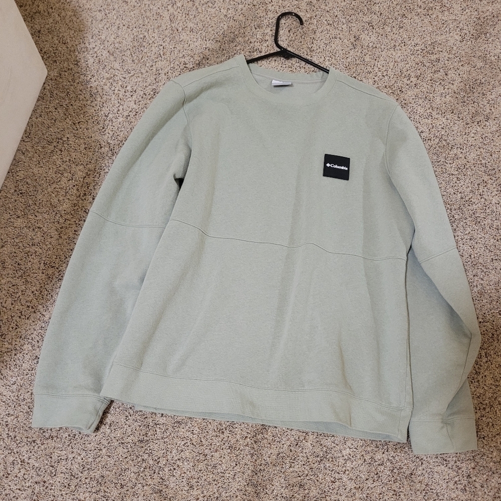 Columbia Mens Crew Pullover Sweatshirt Size Large